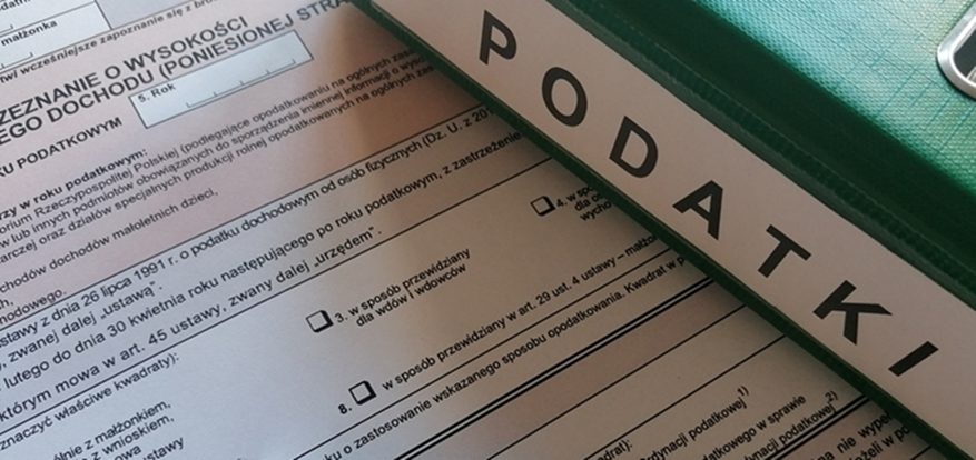 Formularz do rozliczenia podatku dochodowego 