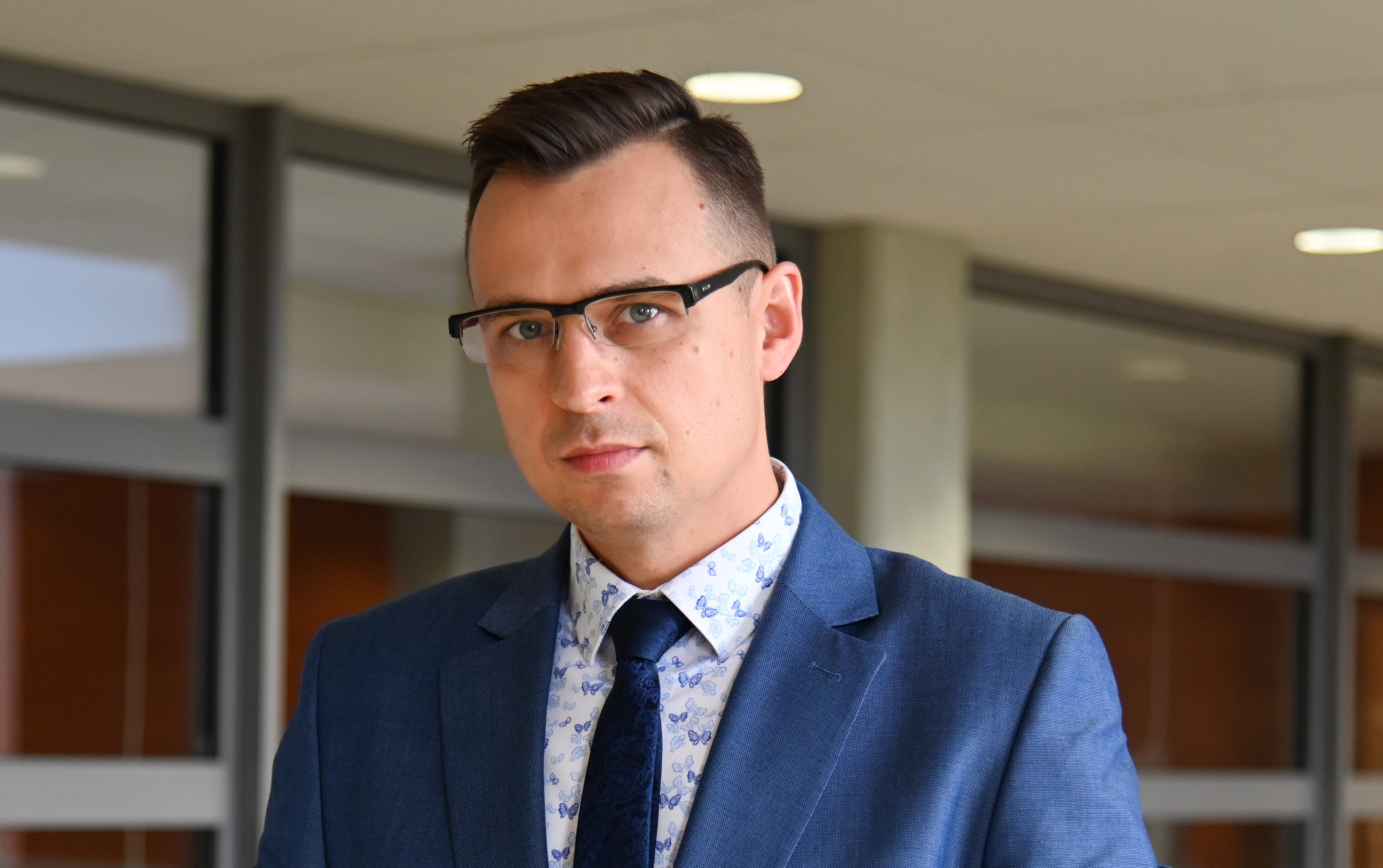 rzecznik prasowy IAS Lublin Michał Deruś