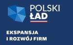 Kontur Polski i napis Polski Ład Ekspansja i rozwój firm.