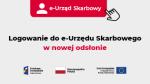 Napis na banerze - Logowanie do e-Urzędu Skarbowego w nowej odsłonie