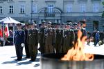 Obchody Święta Wojska Polskiego w Lublinie - złożenie wieńców