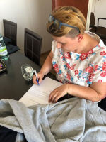 Na zdjęciu: Dyrektor Domu Pomocy Społecznej w Matczynie p. Eliza Pielacha